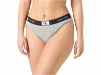 Calvin Klein Damen Slip Bikini Form Baumwolle mit Stretch, Grau (Grey Heather),...
