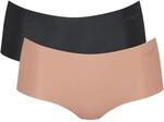 Sloggi Damen Zero Microfibre 2.0 C2P Short, Brown-Dark Combination, S