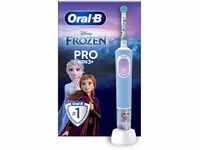 Oral-B Pro Kids Elektrische Kinderzahnbürste, Disney Frozen, 1 weiche Bürste, 1