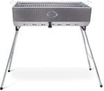 Mangal Taschkent Schaschlikgrill Edelstahl rostfrei Klappbeine Grillrost...