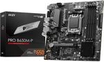MSI PRO B650M-P Motherboard, Micro-ATX - Unterst&uuml;tzt Ryzen 9000, 8000 & 7000 Series