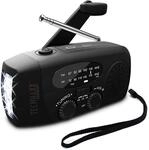 Technaxx Kurbelradio mit Handyladefunktion Solar Radio TX-238 - Tragbares
