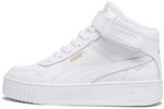 PUMA Damen Carina Street Mid Turnschuhe, White Gold, 40 EU