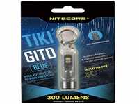 Nitecore Unisex Tikigitdb Leuchtende Taschenlampe, Blau, Lg : 55mm-Dia-Tête : 14,7mm