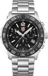 Luminox Herren Armbanduhr in der Farbe Schwarz mit Armband aus Kautschuk,