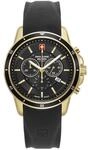 Swiss Alpine Military Douglas Herren Uhr Chronograph Analog Quarz 7089.9817SAM