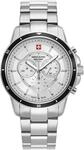Swiss Alpine Military Herren-Armbanduhr Chronograph Analog Quarz Edelstahl 7089.9