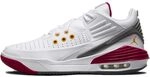 Nike Jordan Max Aura 5 Basketballschuh White/Vivid Orange-Cardinal Re 44.5