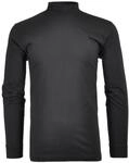 RAGMAN Herren RAGMAN Stehkragenshirt langarm Gr. L, Schwarz-009