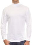 RAGMAN Herren RAGMAN Stehkragenshirt langarm Gr. XXL, Weiss-006