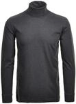 Ragman Herren Unterzieh Rolli, Anthrazit, XL