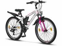 Licorne Bike Guide Premium Mountainbike in 24 Zoll - Fahrrad für Mädchen,...