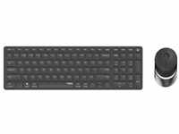 Rapoo 9750M kabelloses Tastatur-Maus Set Wireless Deskset 1600 DPI Sensor
