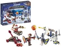 PLAYMOBIL Adventskalender Novelmore 71346 Kampf im Schnee, Adventskalender f&uuml;r
