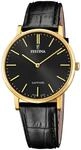 Festina Swiss Made Herrenuhr Analog Leder Schwarz - Quarz - Saphirglas, Wasserdicht 5