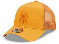 New Era New York Yankees MLB Tonal Mesh Sand A-Frame Adjustable Trucker Cap -