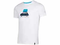 La Sportiva Herren Cinquecento M White t-Shirt, Weiß/Maui, XXL