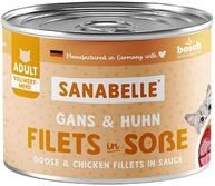 Sanabelle Nassfutter Schlemmertopf mit Gans & Huhn | 6 x 180 g | 1.08 kg
