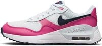 NIKE DQ0284-110 AIR MAX SYSTM (GS) Herren White/Obsidian-Fierce PINK-Pure PLA...