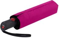 Knirps Damen Taschenschirm C.205 Medium Duomatic mit Auf-Zu-Automatik Pink