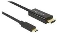 Delock Kabel USB Type-C Stecker > HDMI Stecker (DP Alt Mode) 4K 60 Hz 1 m...