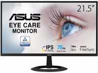 ASUS Eye Care VZ22EHE - 22 Zoll Full HD Monitor - Schlankes Design, Rahmenlos,