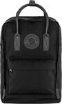 Fj&auml;llr&auml;ven Unisex K&aring;nken No. 2 Black Laptop 15 Rucksack, Black, One Size