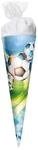 ROTH Geschenk-Schult&uuml;te klein Fu&szlig;ball 35 cm - rund T&uuml;llverschluss -...