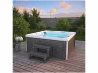 HOME DELUXE - Outdoor Whirlpool - Stream Big Plus Treppe und Thermoabdeckung -...