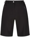 Regatta Damen Xert StrBermudaLt Hose, Schwarz, 42