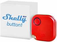 Shelly BLU Button1 | Bluetooth-gesteuerter Aktions- und Szenenaktivierungsknopf Rot 
