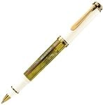 Pelikan Tintenroller Souver&auml;n 400, Schildpatt-Wei&szlig;, hochwertiger Roller im
