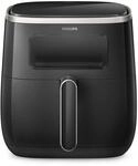 Philips HD9257/80 Airfryer Fritteuse, 1 kg, 5,6 L Fassungsverm&ouml;gen, transparentes