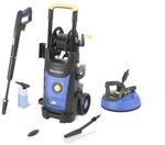 MICHELIN Hochdruckreiniger MPX25EHDSP mit Double Speed System, Patio Cleaner Deluxe