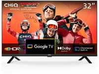 CHIQ TV L32H7G,32 Zoll Fernseher, Smart TV,Google TV, Google...