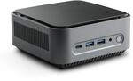 Mini PC CSL Narrow Box Premium Windows 11 Home l&uuml;fterlos, Intel N200 4X 3700 MHz