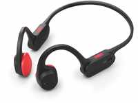 Philips TAA5608BK/00 Kabelloser Open-Ear-Sportkopfhörer|Knochenleitung|Bluetooth LE