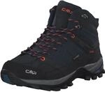 CMP Herren Rigel Mid Trekking Wp Walking Shoe, B.Blue-Flash Orange, 42 EU 3Q12947