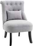 HOMCOM Sessel Wohnzimmer Relaxsessel Loungesessel Ruhesessel mit R&uuml;ckenkissen,