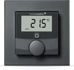 Homematic IP Wandthermostat mit Luftfeuchtigkeitssensor, athrazit, Smart Home,