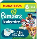 Pampers Baby-Dry Paw Patrol Edition Gr&ouml;&szlig;e 6, 164 Windeln, 13kg-18kg, Bis zu