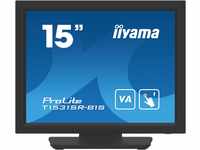 iiyama Prolite T1531SR-B1S 38 cm 15" VA LED-Monitor XGA Single Touch resistiv...