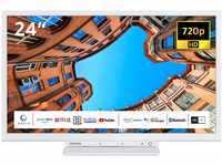 Toshiba 24WK3C64DAW 24 Zoll Fernseher/Smart TV (HD Ready, HDR, Alexa Built-In,
