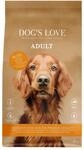 DOG'S LOVE Hunde-Trockenfutter Adult Pute 1 x 12kg| ohne Getreide & Zucker
