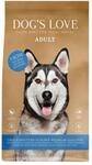 DOG'S LOVE Hunde-Trockenfutter Adult Lachs 1 x 2kg| ohne Getreide & Zucker