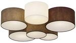 Lindby Deckenlampe Laurenz (Modern) in Alu aus Textil (6 flammig, E27) -