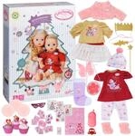Zapf Creation Baby Annabell Adventskalender mit 24 &Uuml;berraschungen, enth&auml;lt Kleidung