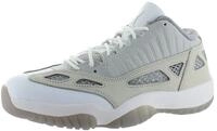 NIKE Herren Air Jordan 11 Retro Low Basketballschuh, Schwarz, Helles Orewood