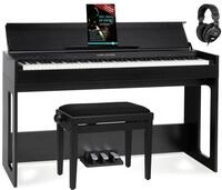 Classic Cantabile DP-S1 SM E-Piano Set - 88 gewichtete Tasten mit Hammermechanik und
