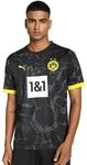 PUMA PUMA BVB 770612-02 Away Jersey Replica T-Shirt Unisex Black Gr&ouml;&szlig;e XL